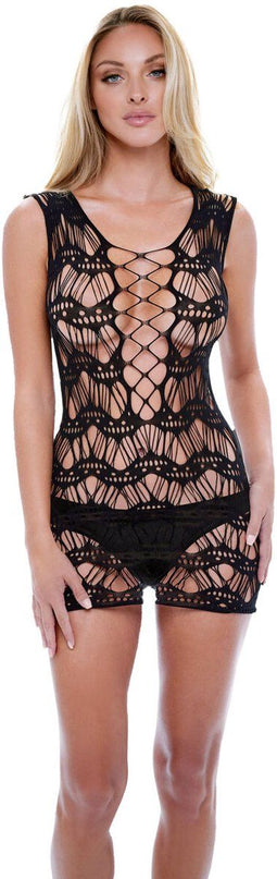 Jurk Baci Lingerie Zwart (Één maat)