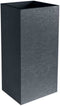 Bloempot EDA Graphit Grijs Donker grijs Plastic Vierkant 39,5 x 39,5 x 80 cm