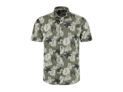 Boston Brothers AOP Pique Shirt Heren XL Khaki BBO36S308-3023-4108 SS