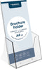 Europel Folderbakje – Flyers – 1/3 A4 – 9,9 x 21 cm – Glasheldere presentatie – Beurzen en kantoren