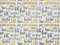 CHAMONIX Metallic cadeaupapier - 150 x 70 cm - 50 rollen (5 designs) - Multikleur