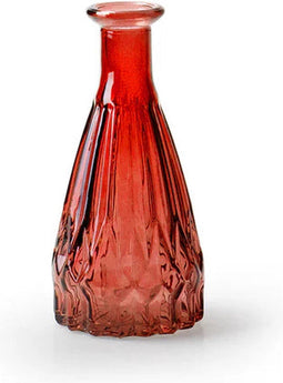 Fles 'patty' rood h14,5 d7 cm