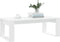 vidaXL - Salontafel - 102x50x35 cm - bewerkt hout - wit