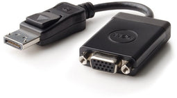 Dell ADAPTER DISPLAYPORT TO VGA - Male/female - Max. resolutie 1920 x 1080 - Zwart
