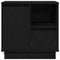 vidaXL - Nachtkastjes - met - LED - 2 - stuks - Zwart - Eik - 50x34,5x50 - cm