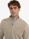 McGregor Half Zip Trui - Pullover - 70% Katoen 30% Merinowol - Beige - Maat 3XL