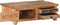 vidaXL - Salontafel - 90x50x31 - cm - massief - gerecycled - hout