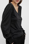 OBJECT OBJANNIE - L/S V-Neck Top - Jersey met stretch - Maat XS