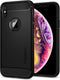 Spigen Armor case beschermhoesje schokbestendig iPhone X XS - Zwart
