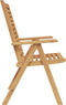vidaXL - Tuinstoelen - 2 - stuks - Massief - Teakhout