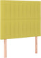 vidaXL - Bedframe - zonder - matras - 120x200 - cm - stof - groen