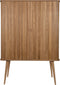 Zuiver Barbier Kast/ Opbergkast Hout Naturel