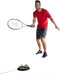 Pure2Improve Tennistrainer - Inclusief 2 tennisballen - 15m koord - Zwart (2 stuks)