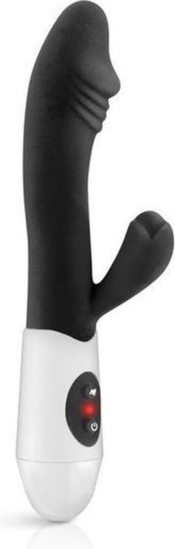 Yoba Elya - Tarzanvibrator - 10 Standen - 18.5 x 3.3cm - Zwart