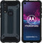 iMoshion Hoesje Geschikt voor Motorola One Action Hoesje - iMoshion Rugged Xtreme Backcover - Donkerblauw