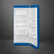 Smeg FAB28RBE6 - Koelkast - Oude koelkast gratis retour - Blauw
