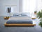 ZEN - Futon tweepersoonsbed - Lichte houtkleur - 180 x 200 cm - MDF