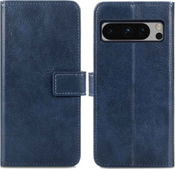 iMoshion Google Pixel 8 Pro - Luxe Bookcase - 3 pasjeshouder - Donkerblauw