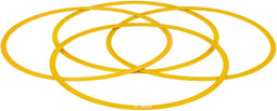 Jako - Hoop set - Hoepelset - One Size - Geel