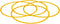 Jako - Hoop set - Hoepelset - One Size - Geel