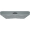 Whirlpool WSLK66 - Onderbouw afzuigkap - 146 W - Grijs