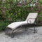 Esschert Design Ligstoelkussen 158 X 60 Cm Polyester Beige
