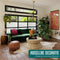 Homewell Raamfolie HR++ - Zonwerend & Isolerend - Anti inkijk - Melkglas 70x300cm