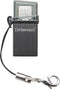 Intenso Mini Mobile Line - USB-stick - 8GB USB 2.0 en micro-USB 2.0 - Zwart