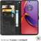 iMoshion Hoesje Geschikt voor Motorola Moto G84 Hoesje Met Pasjeshouder - iMoshion Mandala Bookcase - Zwart