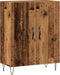 vidaXL - Dressoir - 69,5x34x90 - cm - bewerkt - hout - oud - houtkleurig