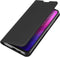 Dux Ducis Hoesje Met Pasjeshouder Geschikt voor Motorola One Hyper - Dux Ducis Slim Softcase Bookcase - Zwart