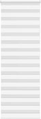 vidaXL - Zebra - rolgordijn - 70x230 - cm - stofbreedte - 65,9 - cm - polyester - wit