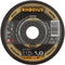 Rhodius XT70 PACK 211080 Doorslijpschijf recht 115 mm 50 stuk(s) RVS, Staal