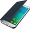 Alcatel One Touch Idol 2s - Flip Cover - Originele boekstijl - Grijs