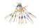 BS Toys Mikado - Grote Stokken - Hout - 31 stokken van 90 cm - Buitenspeelgoed