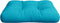 vidaXL - Palletkussen - 50x50x12 - cm - stof - turquoise
