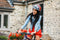 Mini Hornit Lids - Fietshelm - LED achterlicht - Polka Dot (M)