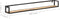 vidaXL - Wandschappen - 2 - st - 160 - cm - ruw - mangohout