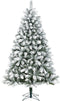 Black Box Chandler Franse kunstkerstboom frosted maat in cm: 230 x 127 groen - GROEN