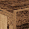 vidaXL - Nachtkastjes - 2 - st - zwevend - 40x32x15 - cm - bewerkt - hout - oud - hout
