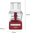 Magimix 3200XL - Foodprocessor - 650W - 3 kommen (2,6L 2,2L 1,2L)