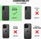 NorthLife Geschikt voor iPhone 16 Plus - Leren Afneembare 2-in-1 bookcase telefoonhoes - Zwart