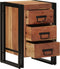 vidaXL - Nachtkastje - 40x40x59 - cm - Massief - Acaciahout