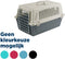 Ferplast Atlas Slovenie - Transportbox - Goedgekeurd voor luchtvaart - 58 x 37 x 32 cm - Grijs
