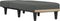 vidaXL - Chaise - longue - stof - donkergrijs