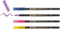Brushpen edding 1340 4st glitter assorti | Set a 4 stuk | 10 stuks