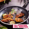 BK Kitchen Stories - Searsmart - Koekenpan - Ø 20 cm - Aluminium - Antiaanbaklaag - Zwart