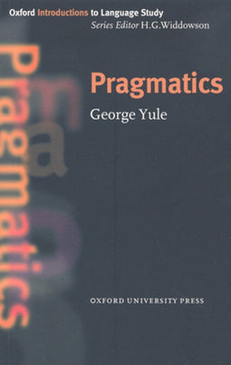 Oxford Introductions to Language Study - Inleiding tot pragmatiek - Paperback - 150 pagina's