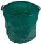 Toolland Tuinafvalzak, bovenrand verstevigd met ring, polyester, groen, 272 liter