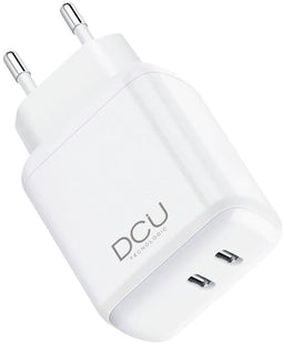DCU Advance Tecnologic - Oplader - 2x USB type-C Power Delivery 40W - Wit